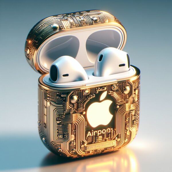 Golden AirPods